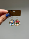 Mix-Match rose earrings