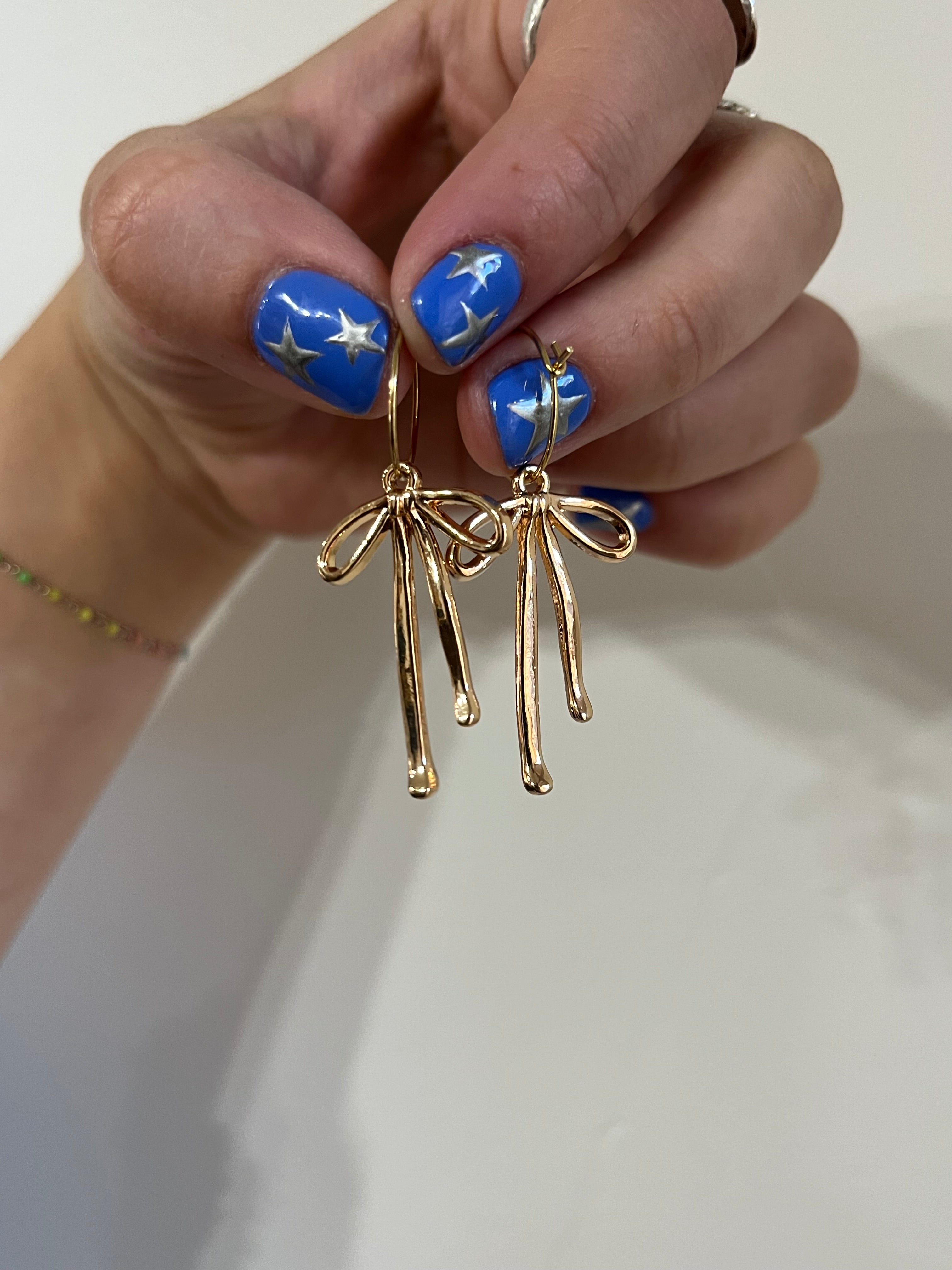 Hypo Allergenic Bow Earrings